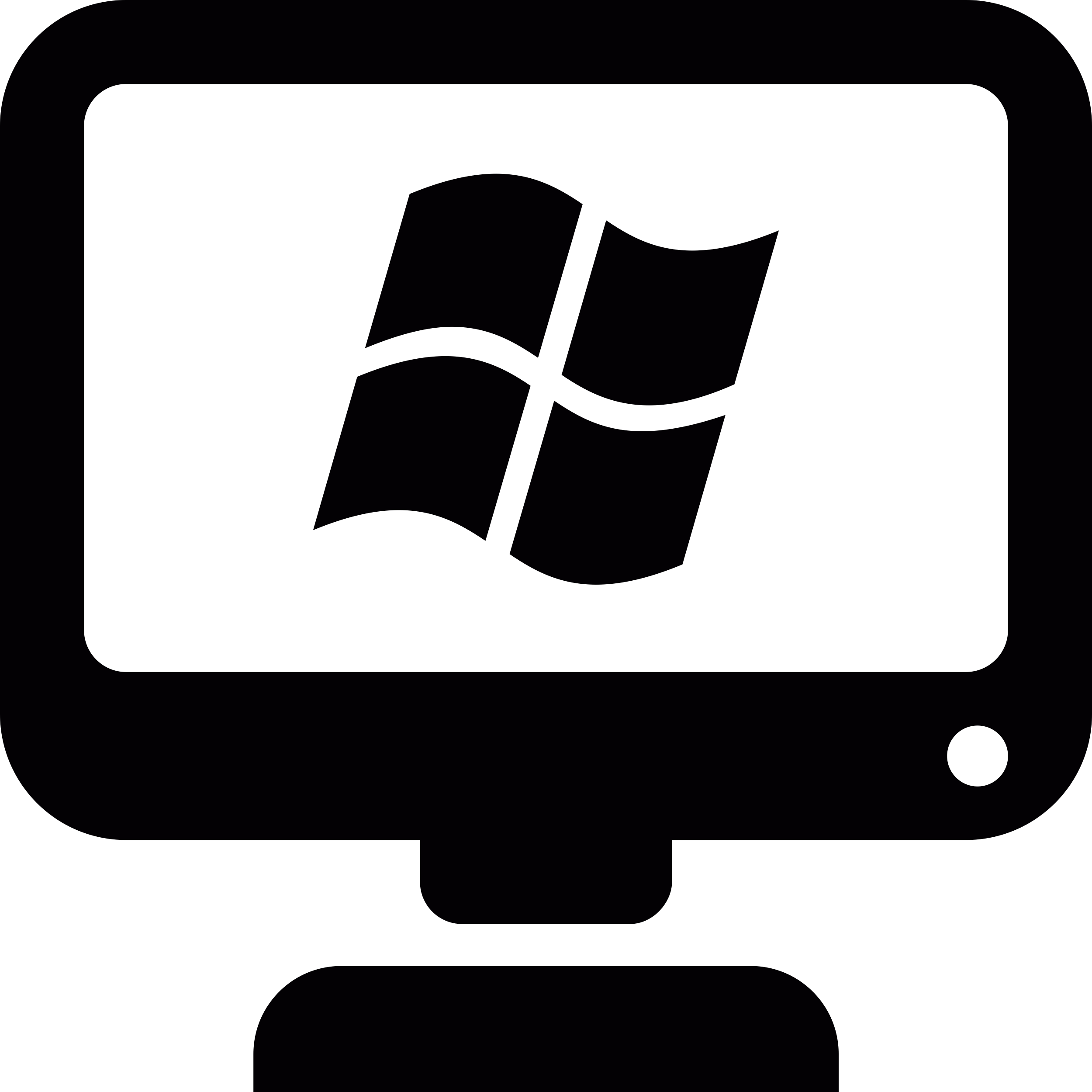 Computer Screen With Windows Logo Digital Sketch Svg Design Free Vectors